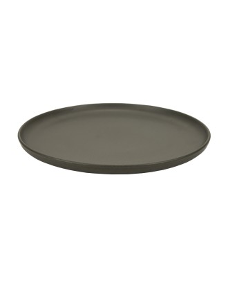 Farfurie ceramica pentru cina, 27 cm, Mira Dark Grey - VILLACER